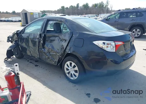 2015 Toyota Corolla L from USA, damaged, VIN 2T1BURHE1FC333744